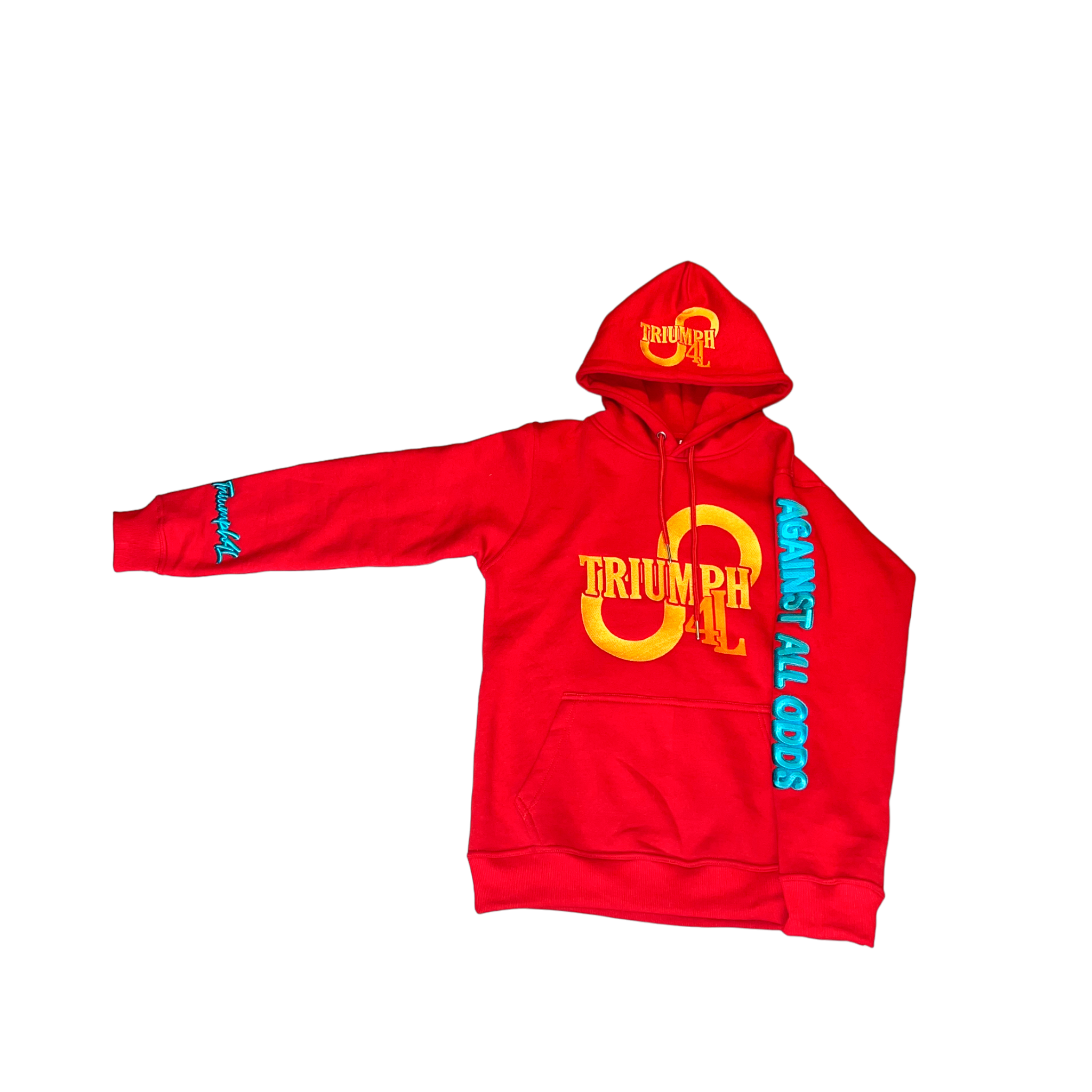 Triumph4L “Red” Jogging Suit Hoodie